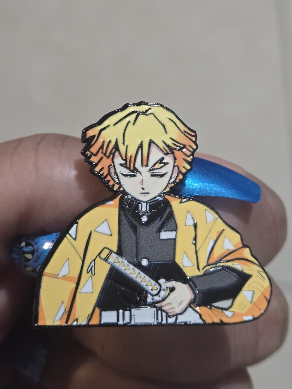 Demon Slayer Zenitsu Agatsuma Enamel Pin